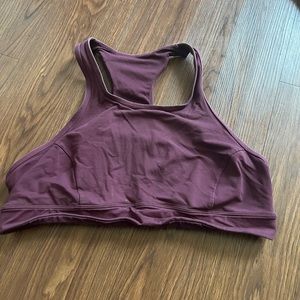 lululemon pace perfect bra size 12